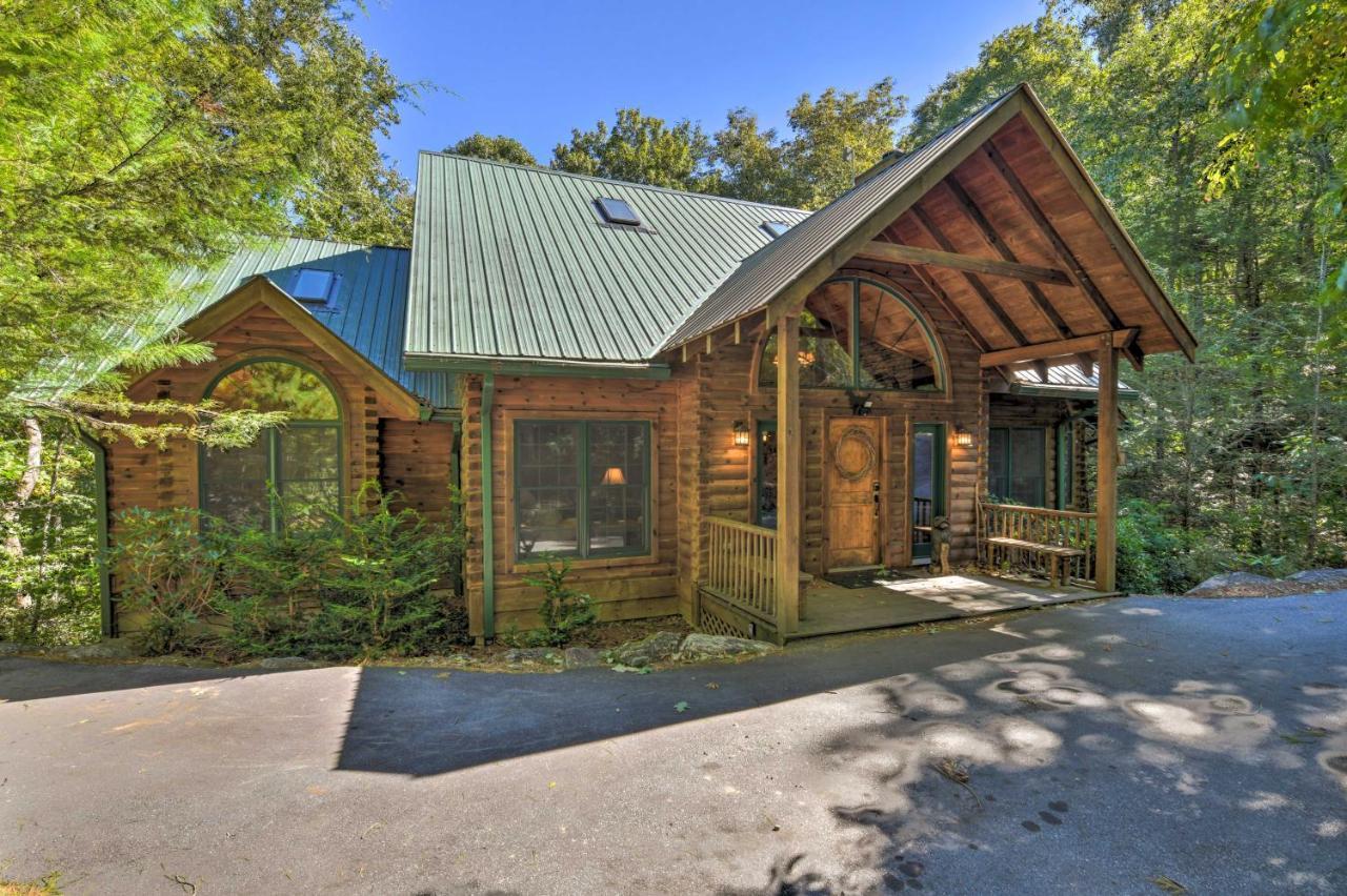 Villa Luxury Cabin With Deck Less Than 5 Miles To Sapphire Valley! Exterior foto