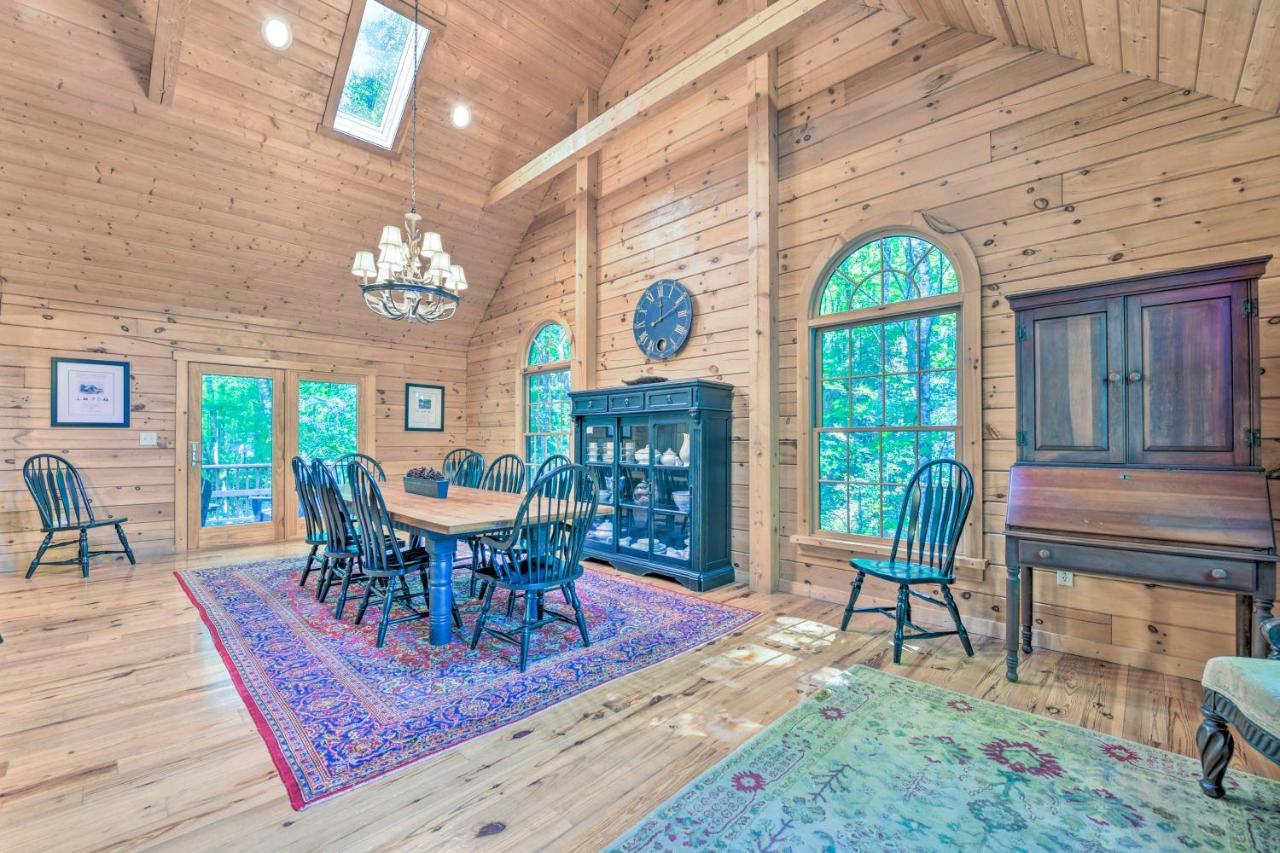 Villa Luxury Cabin With Deck Less Than 5 Miles To Sapphire Valley! Exterior foto