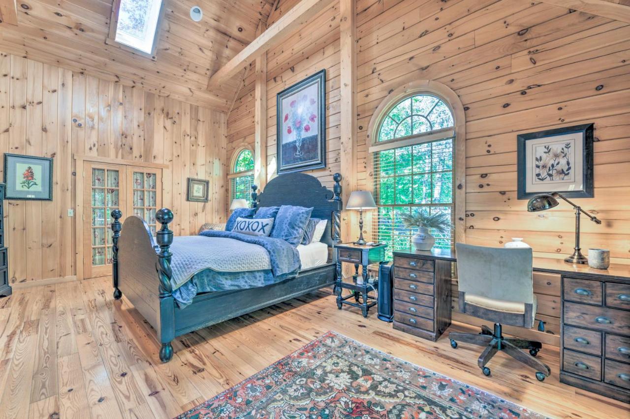 Villa Luxury Cabin With Deck Less Than 5 Miles To Sapphire Valley! Exterior foto